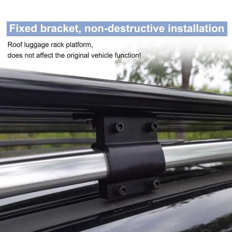 Aluminum Alloy Car Roof Cargo Luggage Rack Baskets for XC90 2019-2024 2025+